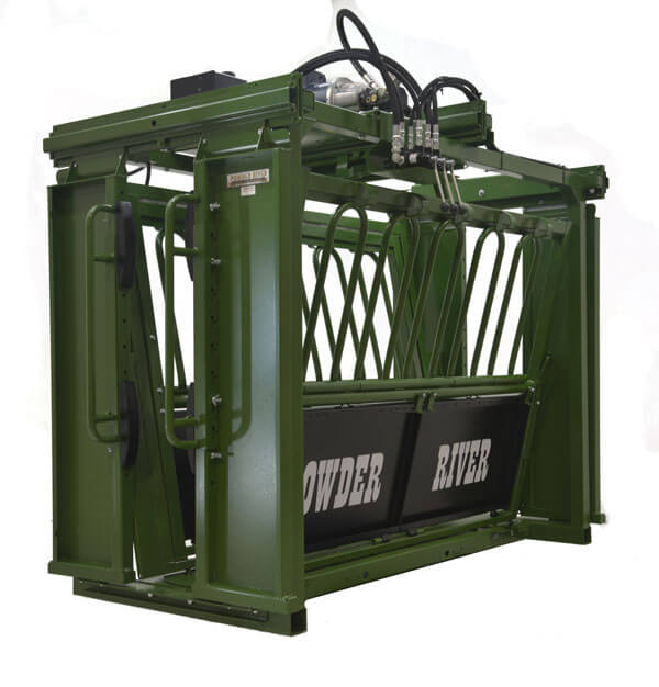 Powder River HC2500 Series Squeeze Chute - Bison Haul