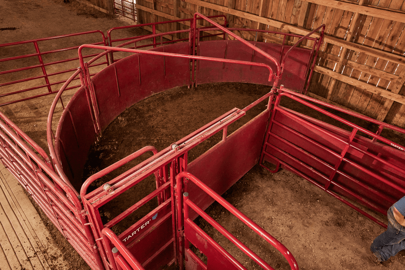 Tarter 180º x 20 Cattlemaster Sheeted Sweep System - Tarter