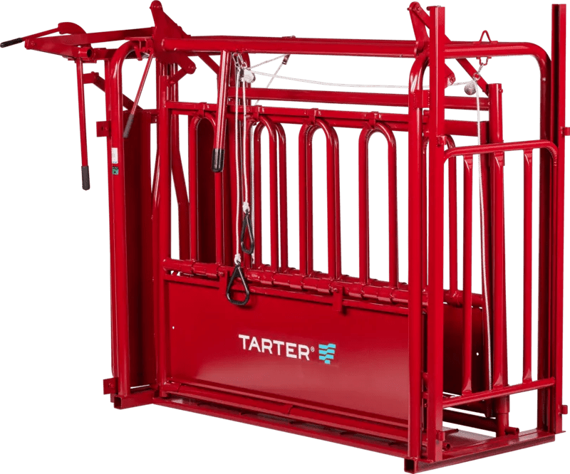 Tarter Cattlemaster Series 3 Squeeze Chute W/ Manual Headgate - Tarter