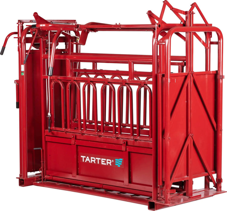 Tarter Cattlemaster Series 6 Squeeze Chute W/ Auto Headgate - Tarter