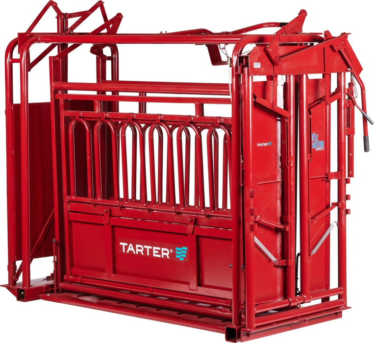 Tarter Cattlemaster Series 6 Squeeze Chute W/ Manual Headgate - Tarter