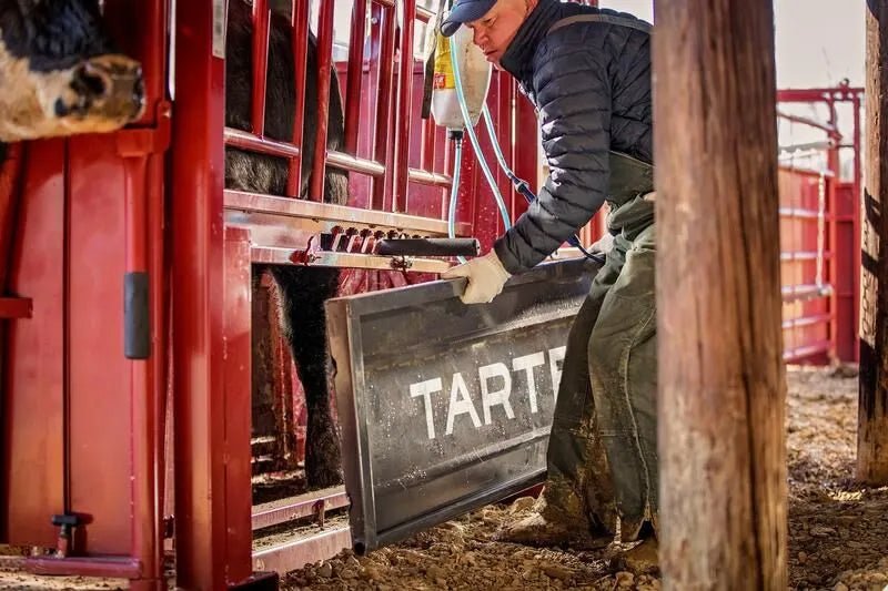 Tarter Cattlemaster Series 9 Squeeze Chute W/ Auto Headgate - Tarter