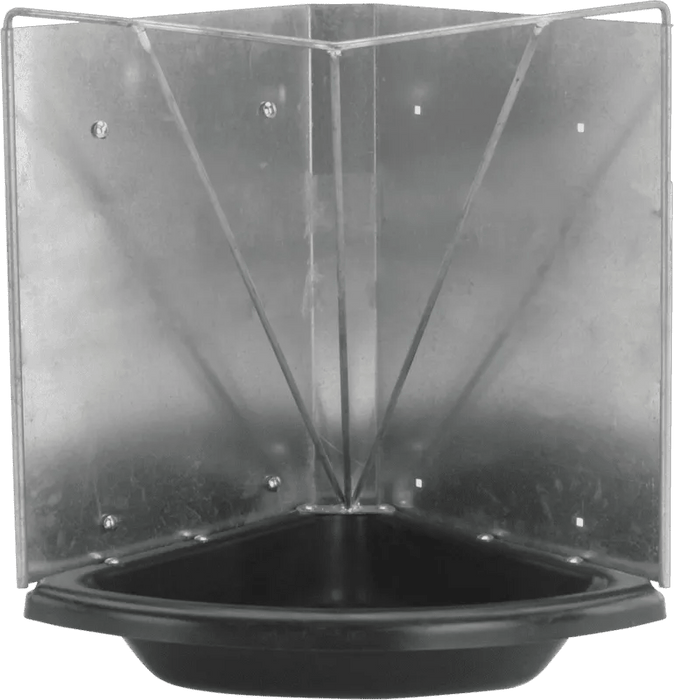 Tarter Corner Mount Galvanized Hay & Grain Feeder - Tarter