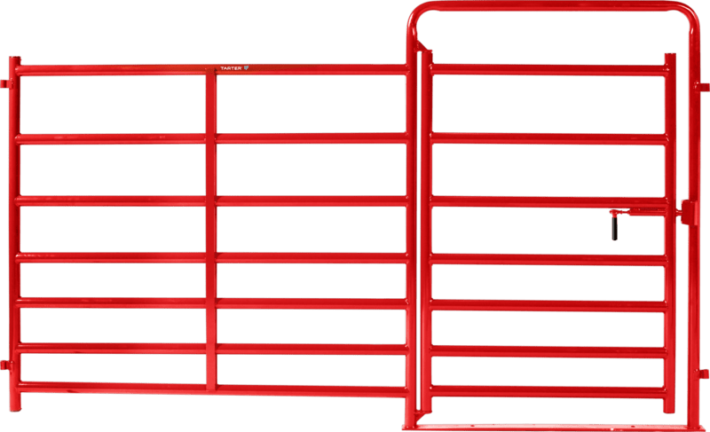 Tarter Open Alley Panel W/ Cut Gate - Tarter
