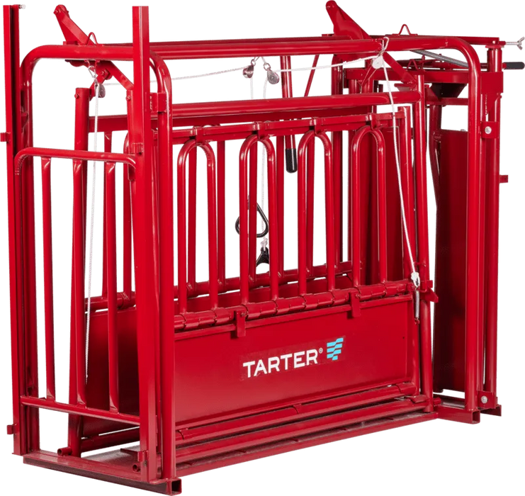 Tarter Cattlemaster Series 3 Squeeze Chute W/ Auto Headgate