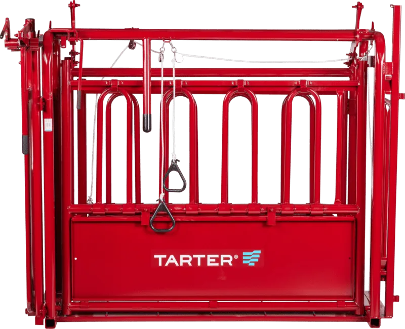 Tarter Cattlemaster Series 3 Squeeze Chute W/ Manual Headgate