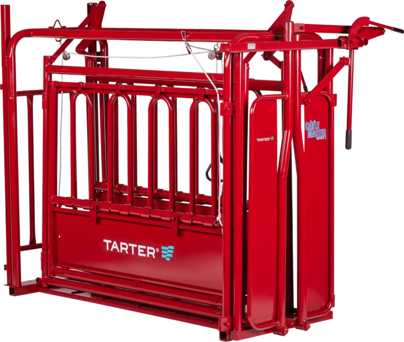 Tarter Cattlemaster Series 3 Squeeze Chute W/ Manual Headgate