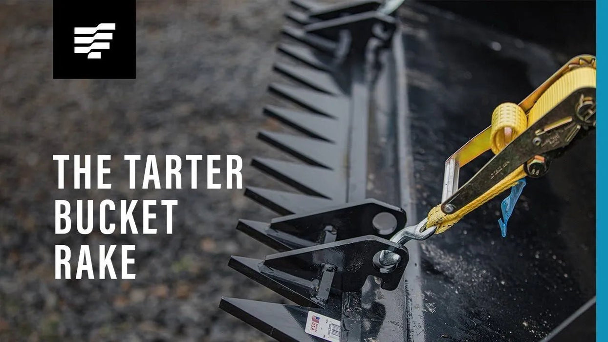 Tarter 68 in. Bucket Rake - Tarter