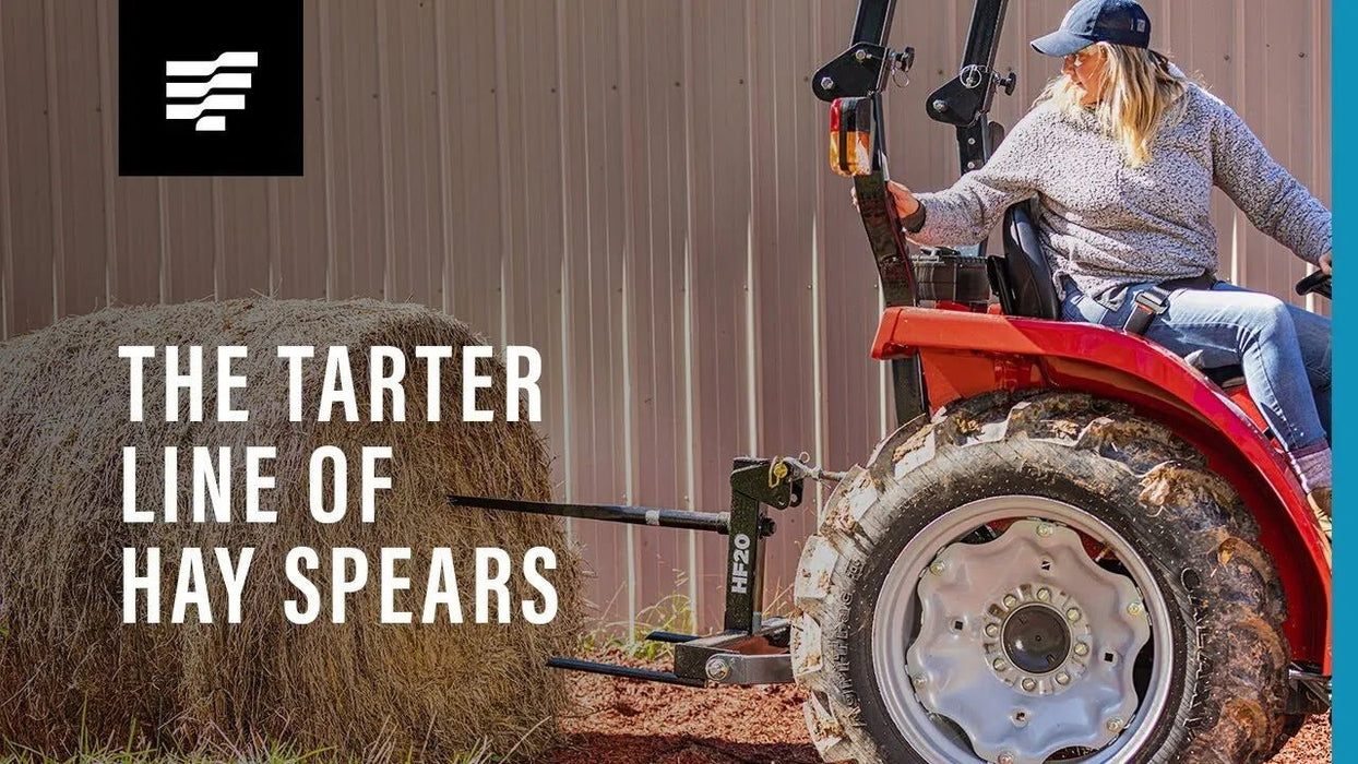 Tarter Bucket Mount Super Bale Spear - Tarter