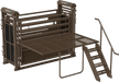 Tarter Bucking Chute Platform Stairs - Tarter