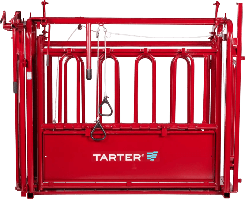 Tarter Cattlemaster Series 3 Squeeze Chute W/ Manual Headgate - Tarter
