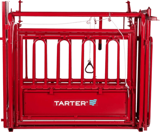Tarter Cattlemaster Series 3 Squeeze Chute W/ Manual Headgate - Tarter