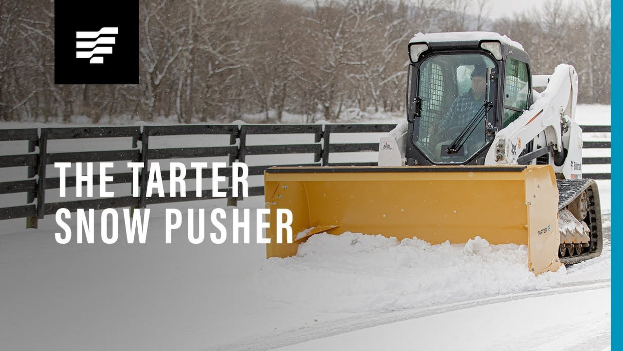 Tarter Front Attach Snow Pusher - Tarter